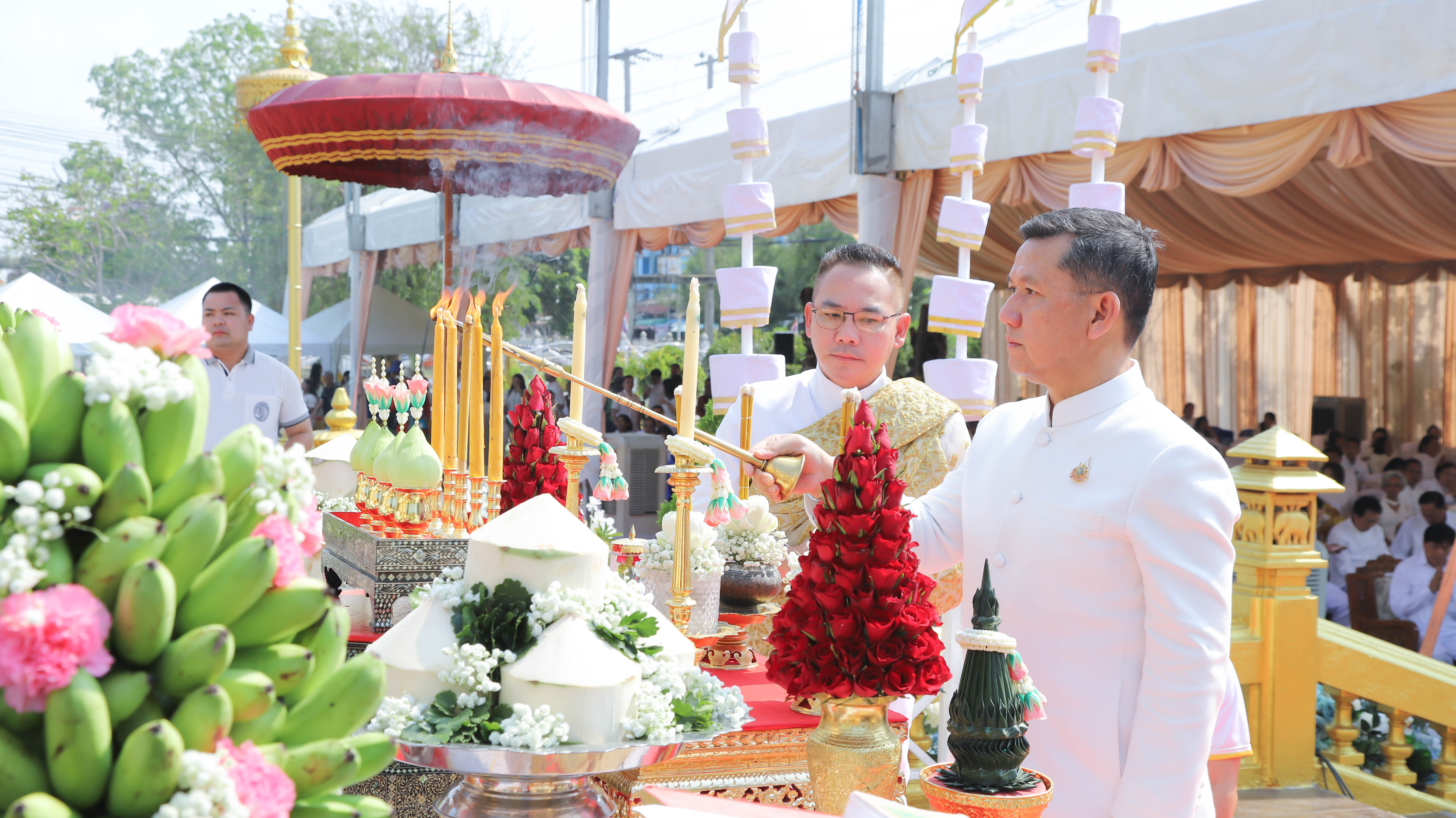 จังหวัดสมุทรสงครามจัดงานสมโภชศาลหลักเมืองและทำบุญเมืองจังหวัดสมุทรสงคราม ครบรอบ 125 ปี