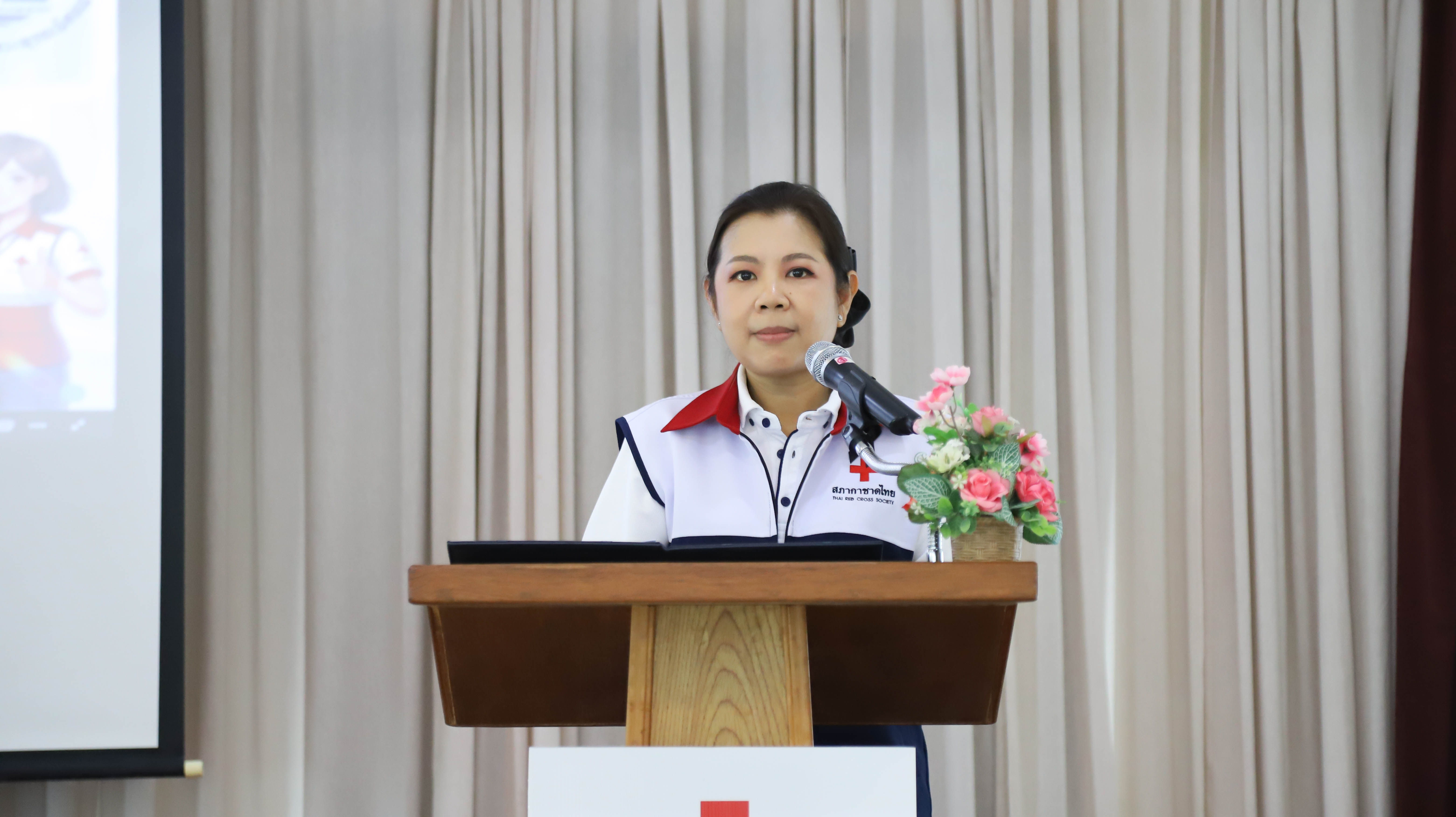 เหล่ากาชาดจังหวัดสมุทรสงคราม เปิดการอบรมพัฒนาศักยภาพจิตอาสา หนุนภารกิจรับบริจาคโลหิตเคลื่อนที่อย่างปลอดภัย