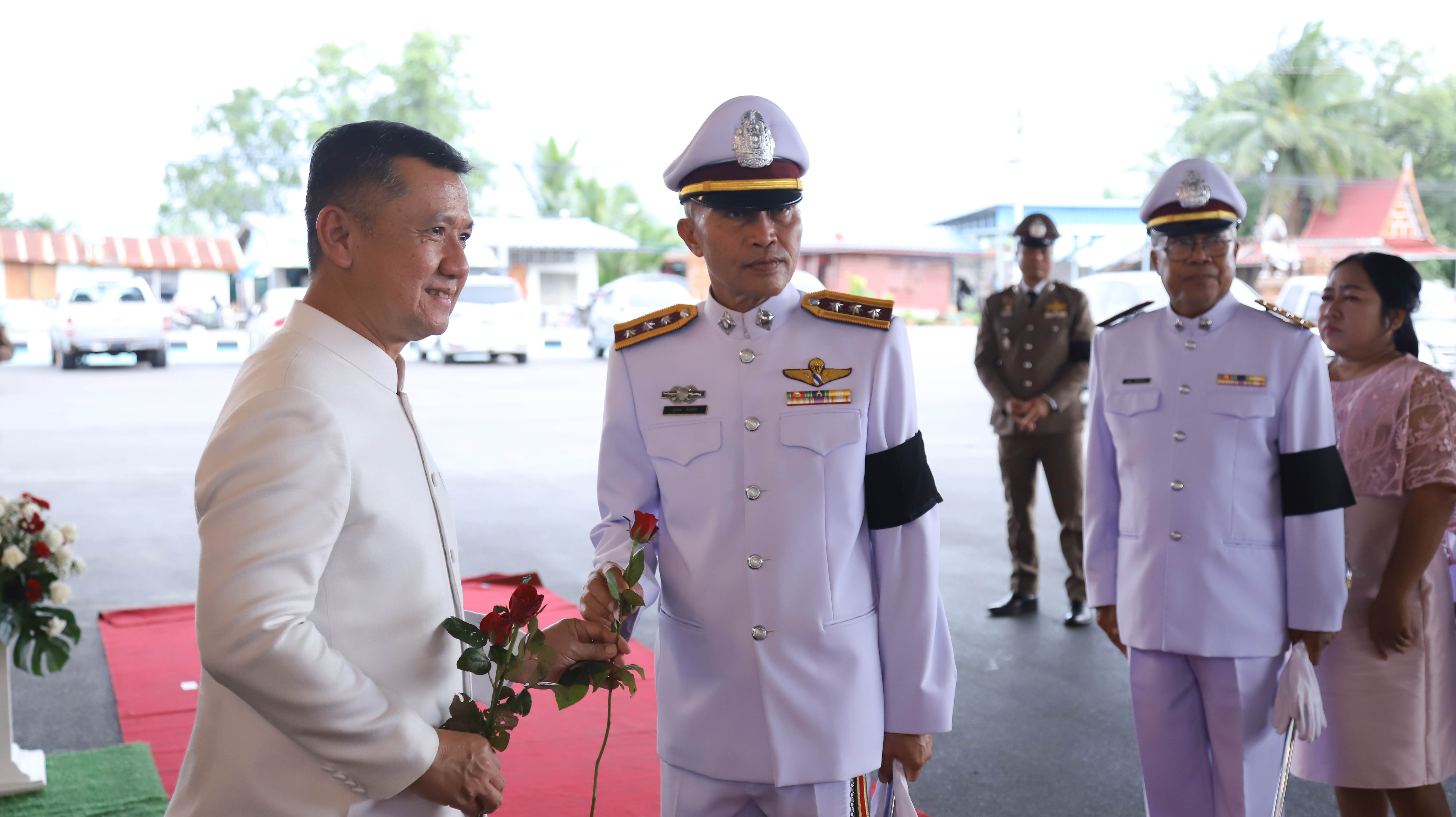 จังหวัดสมุทรสงครามจัดพิธีแสดงความยินดีแก่ผู้เกษียณอายุราชการตำรวจ สภ.เมืองสมุทรสงคราม