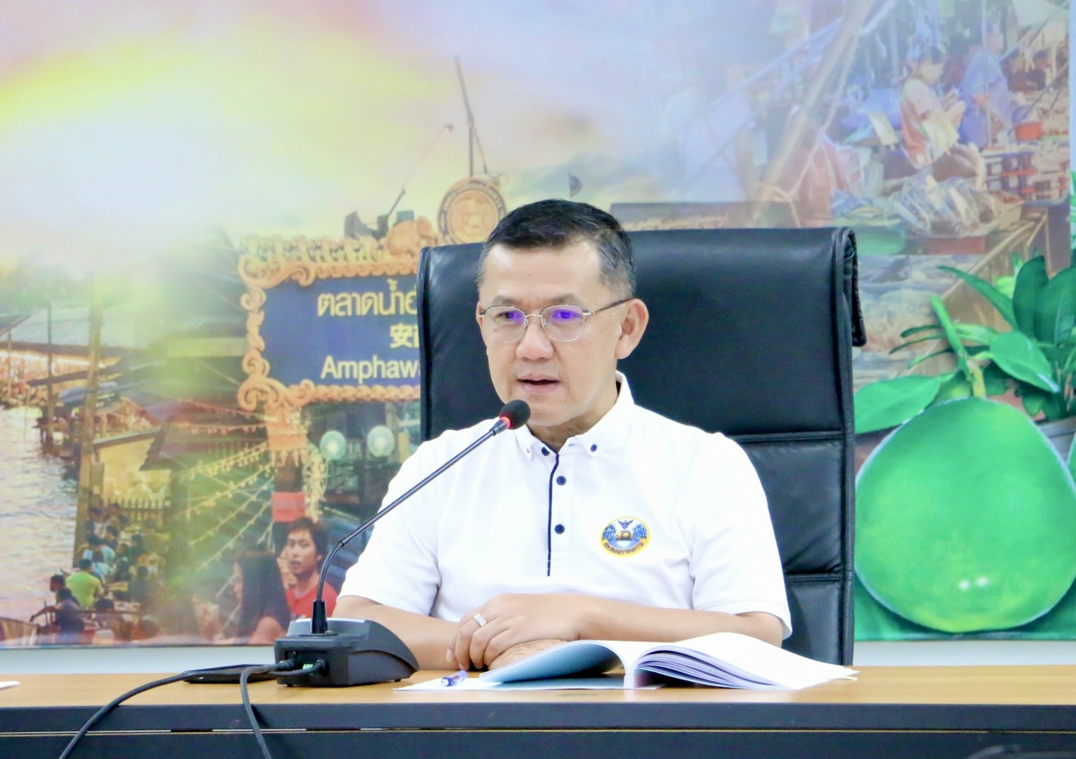 จังหวัดสมุทรสงครามประชุมคณะกรรมการกีฬาจังหวัดเตรียมพิจารณาเลื่อนแข่ง &ldquo;แม่กลองเกมส์&rdquo; &ndash; &ldquo;เมืองสามน้ำเกมส์&rdquo; รอบคัดเลือกภาค 1
